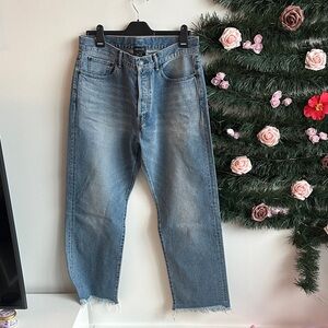 John Elliott Light Blue Relaxed Jeans